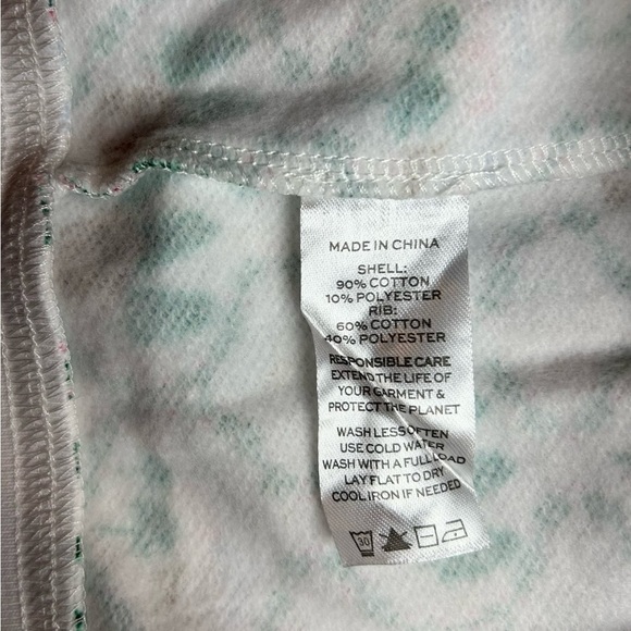 NWT Hill House Allie Zip-Up Ocean Kaleidoscope Fleece Jacket, size XS - Picture 12 of 12